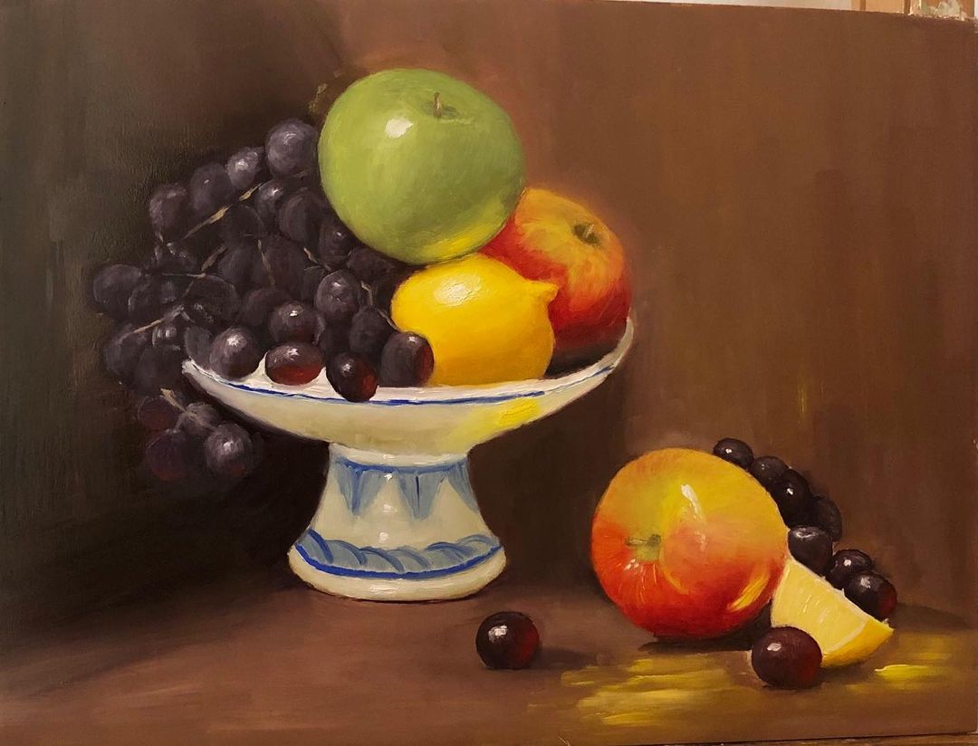 Chiaroscuro Fruit Bowl